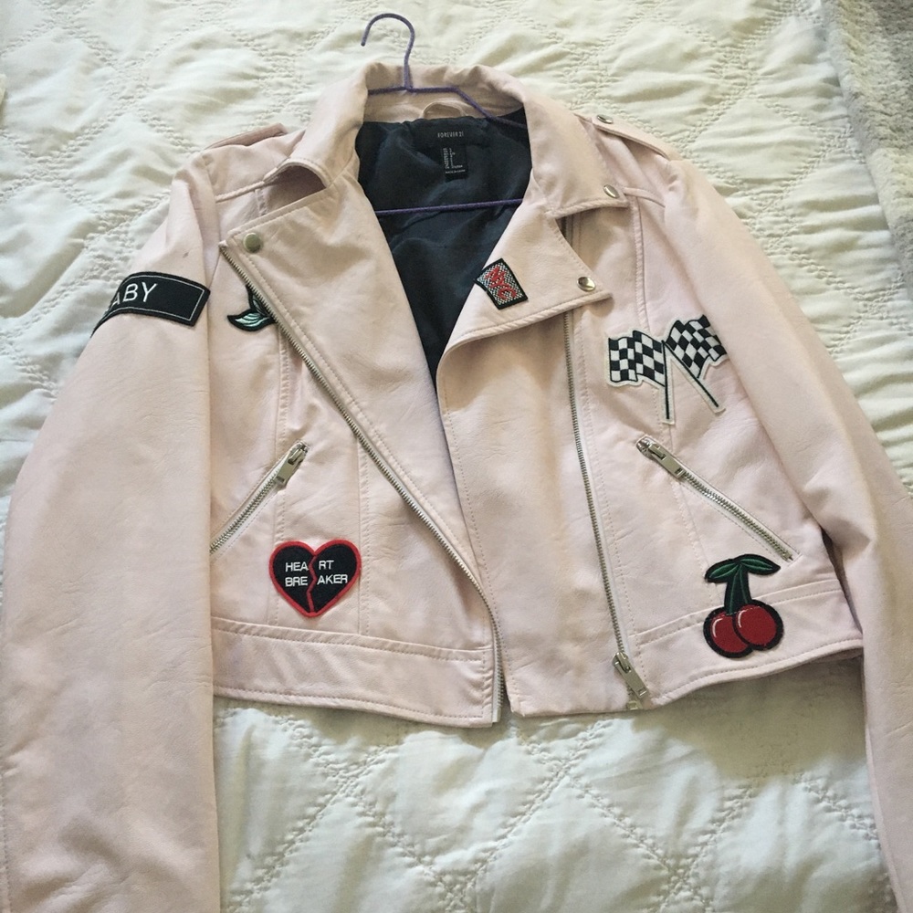 Leather jacket